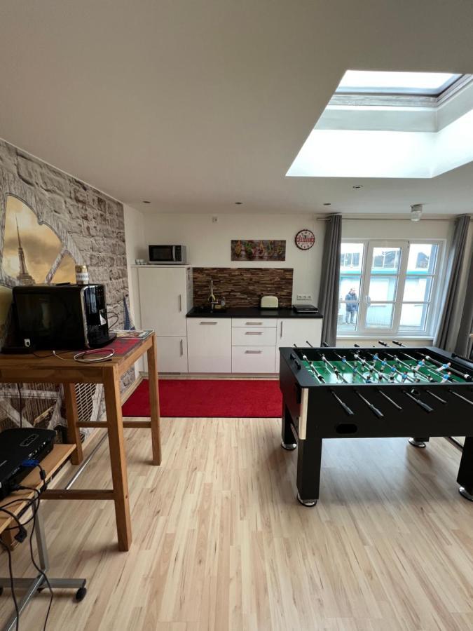 Ferienwohnung Loft mit 2 Schlafzimmern und E- Ladestation Fürth Exterior foto
