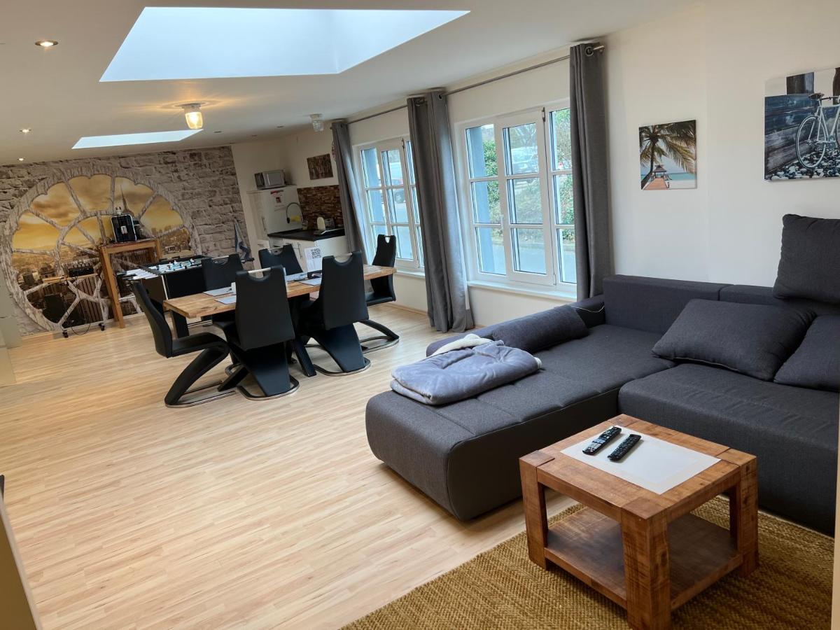 Ferienwohnung Loft mit 2 Schlafzimmern und E- Ladestation Fürth Exterior foto